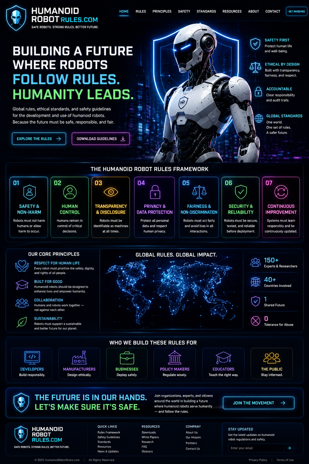 HumanoidRobotRules.com